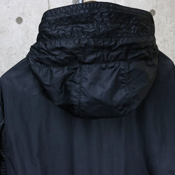 CHROME HEARTS PUDDLES Leather CH Cross Coat Black Size M