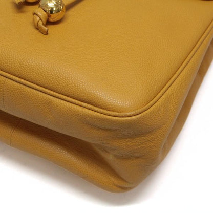 CHANEL Yellow Caviar Large Coco Backpack Bag Size ONE SIZE