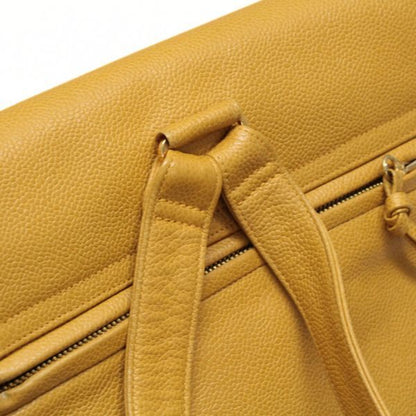 CHANEL Yellow Caviar Large Coco Backpack Bag Size ONE SIZE