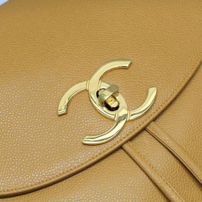 CHANEL Yellow Caviar Large Coco Backpack Bag Size ONE SIZE