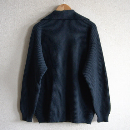 Malo Cashmere Knit Cardigan Sweater Blue Size 50