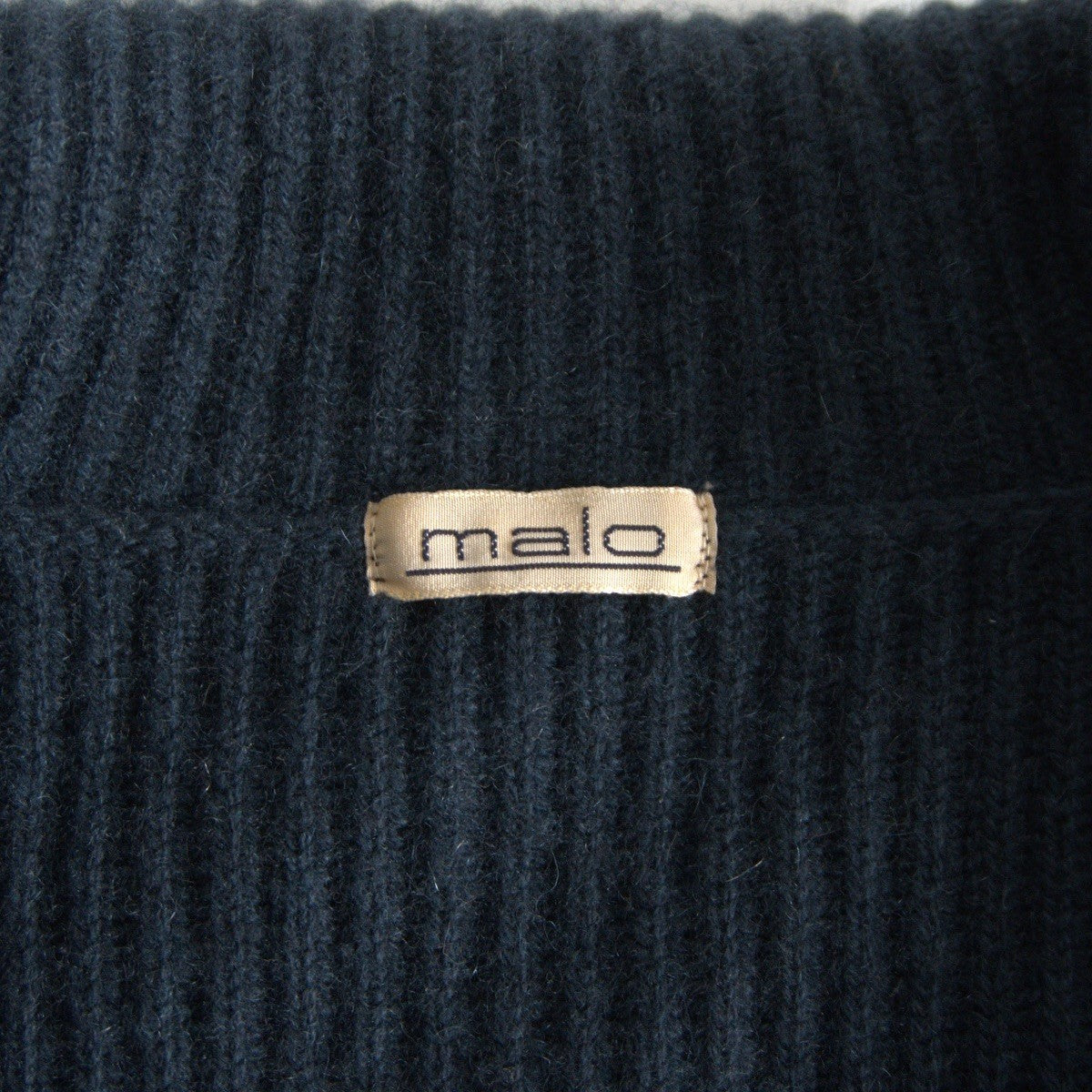 Malo Cashmere Knit Cardigan Sweater Blue Size 50