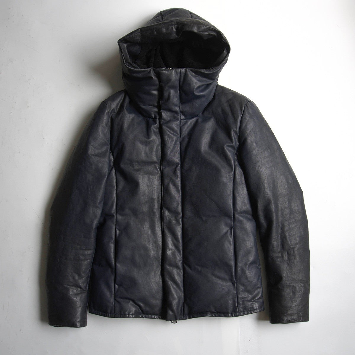 ISAMU KATAYAMA BACKLASH Italian Steer Leather Hooded Size M