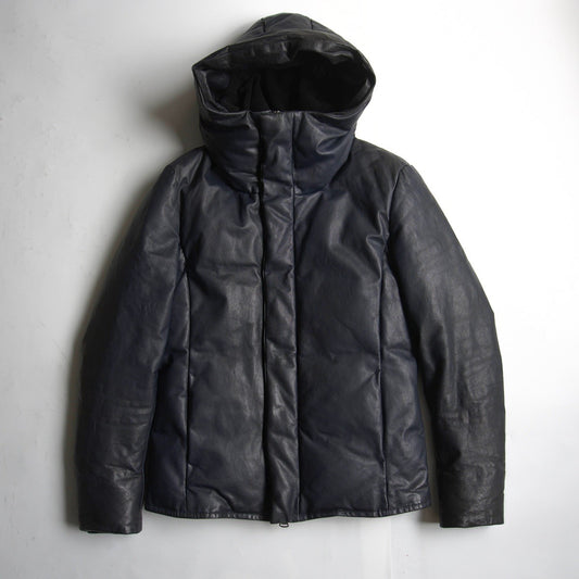 ISAMU KATAYAMA BACKLASH Italian Steer Leather Hooded Size M