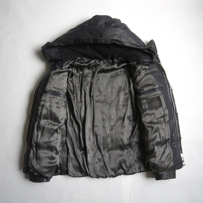 ISAMU KATAYAMA BACKLASH Italian Steer Leather Hooded Size M