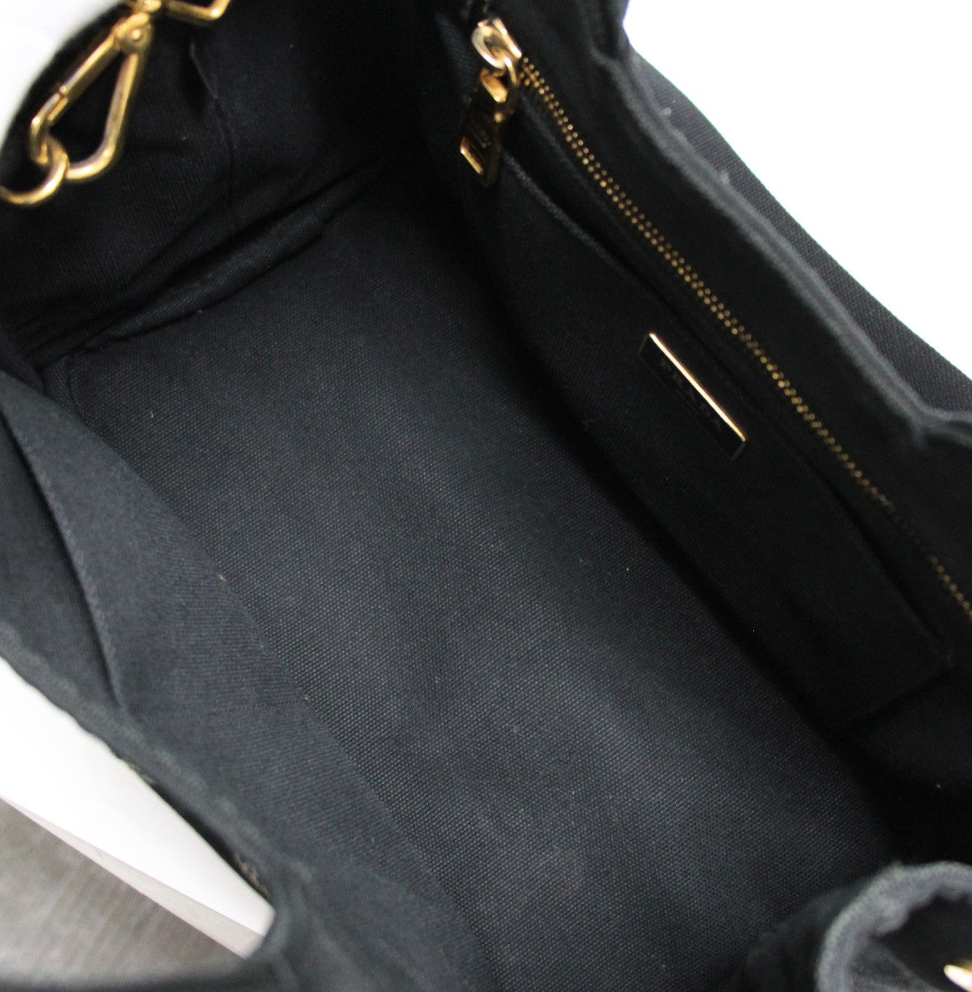 PRADA Canapa Mini Canvas 2WAY Tote Bag Size ONE SIZE