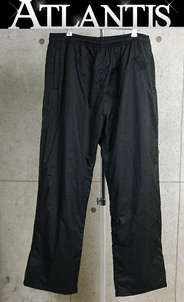 CHROME HEARTS CH Embro Logo Print Track Pants Black Sweatpants Size M