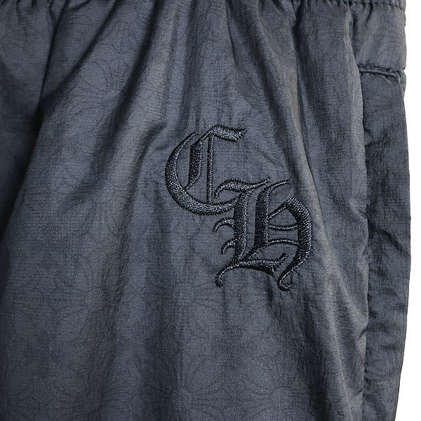 CHROME HEARTS CH Embro Logo Print Track Pants Black Sweatpants Size M