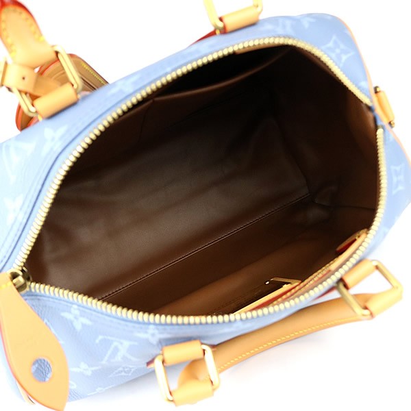LOUIS VUITTON Speedy P9 30 Handbag Blue Size ONE SIZE