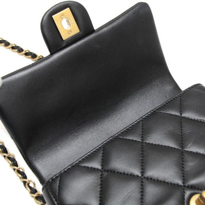 CHANEL Matelasse 18 Chain Around Lambskin Bag Size ONE SIZE