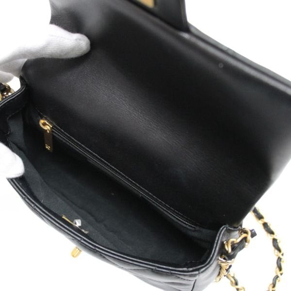CHANEL Matelasse 18 Chain Around Lambskin Bag Size ONE SIZE