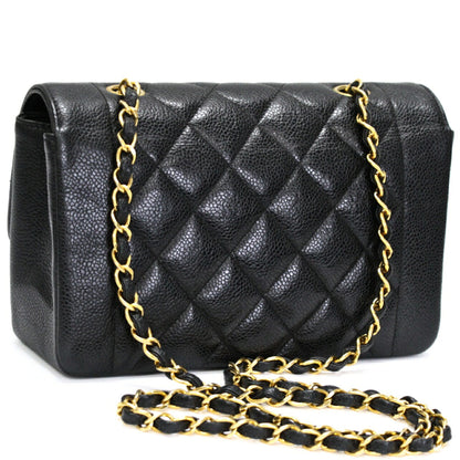 CHANEL Diana 22 Matelasse Caviar Leather Bag Size ONE SIZE