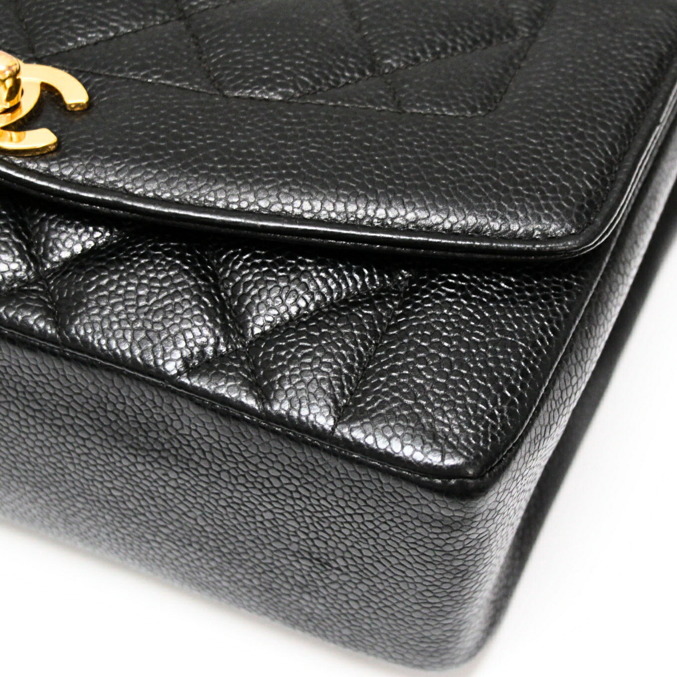 CHANEL Diana 22 Matelasse Caviar Leather Bag Size ONE SIZE