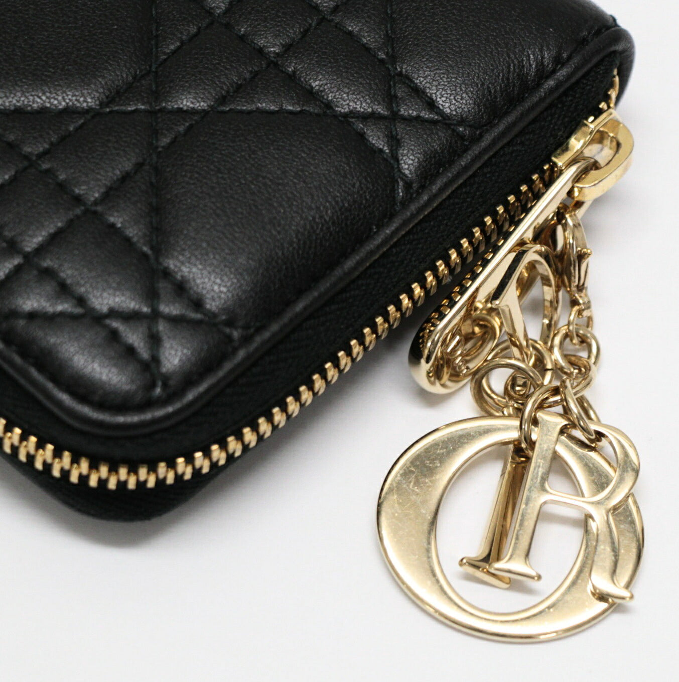 Christian Dior Voyage Lady Dior Cannage Wallet Size ONE SIZE