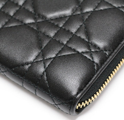 Christian Dior Voyage Lady Dior Cannage Wallet Size ONE SIZE
