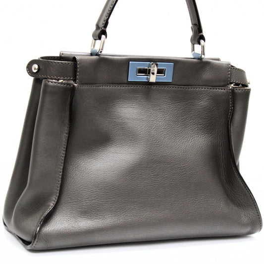 FENDI Peekaboo Medium Leather 2WAY Bag Size ONE SIZE