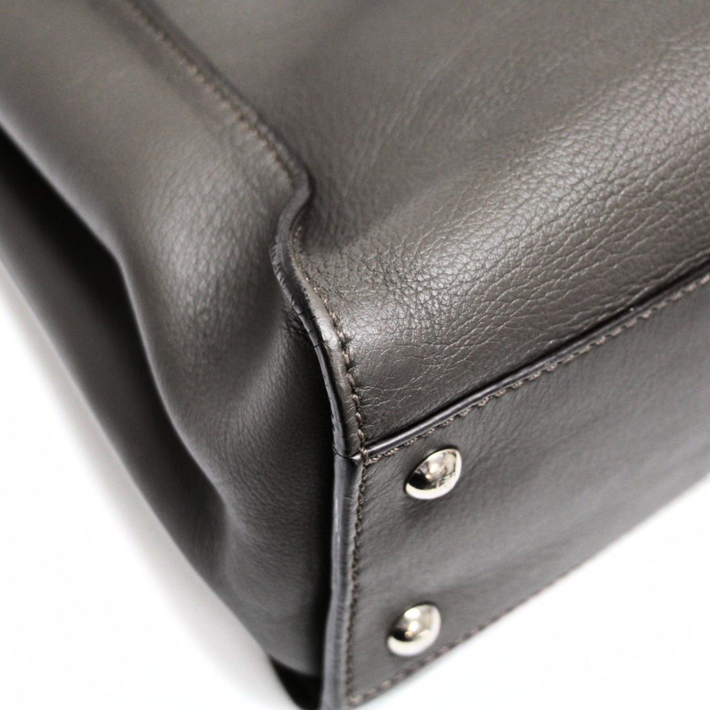 FENDI Peekaboo Medium Leather 2WAY Bag Size ONE SIZE