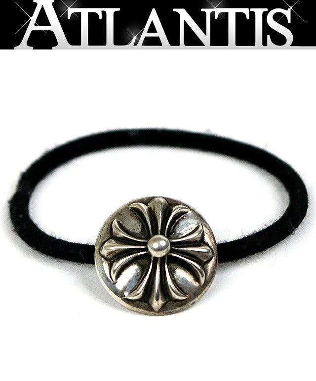 CHROME HEARTS Crossball Silver Hair Concho