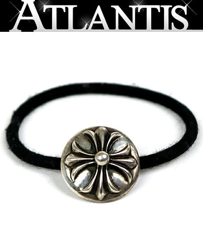 CHROME HEARTS Crossball Silver Hair Concho