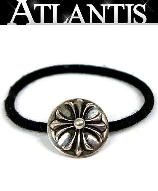 CHROME HEARTS Crossball Silver Hair Concho