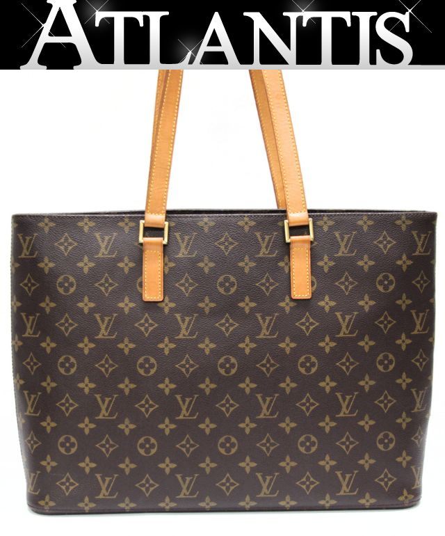 LOUIS VUITTON Reco Monogram Shoulder Bag Brown Size ONE SIZE