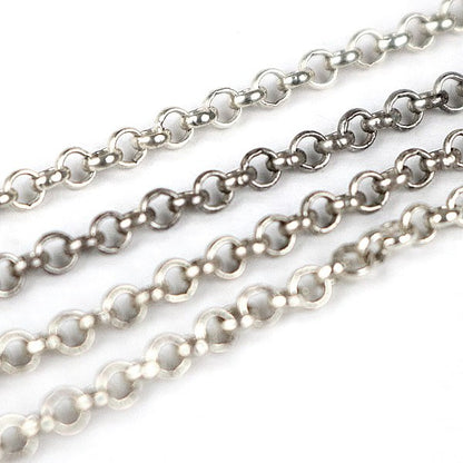 CHROME HEARTS Roll Chain 18-inch Necklace Size ONE SIZE