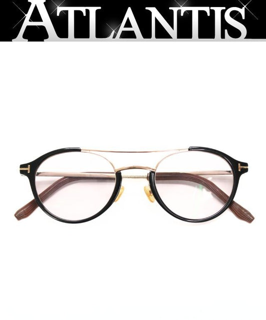 TOM FORD Brown Plastic Optical Glasses Size ONE SIZE
