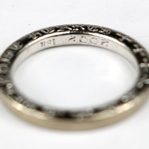 CHROME HEARTS 18K WG NTFL Ring Silver Size ONE SIZE