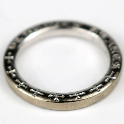 CHROME HEARTS 18K WG NTFL Ring Silver Size ONE SIZE