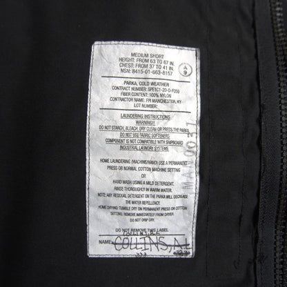 ECWCS GORE-TEX GEN2 Parka Jacket Black Size XL