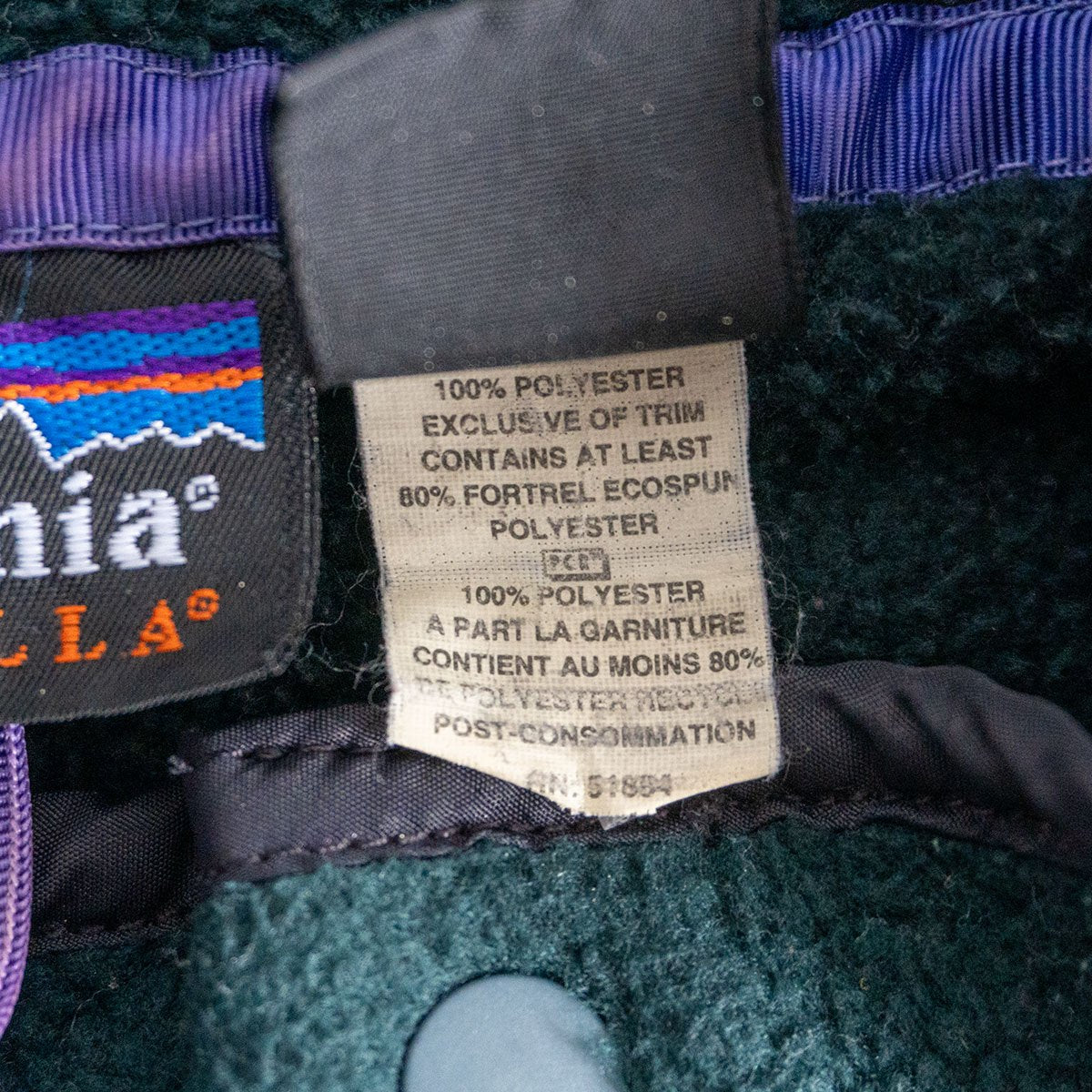 Patagonia Synchilla Snap-T Pullover Jacket Size L