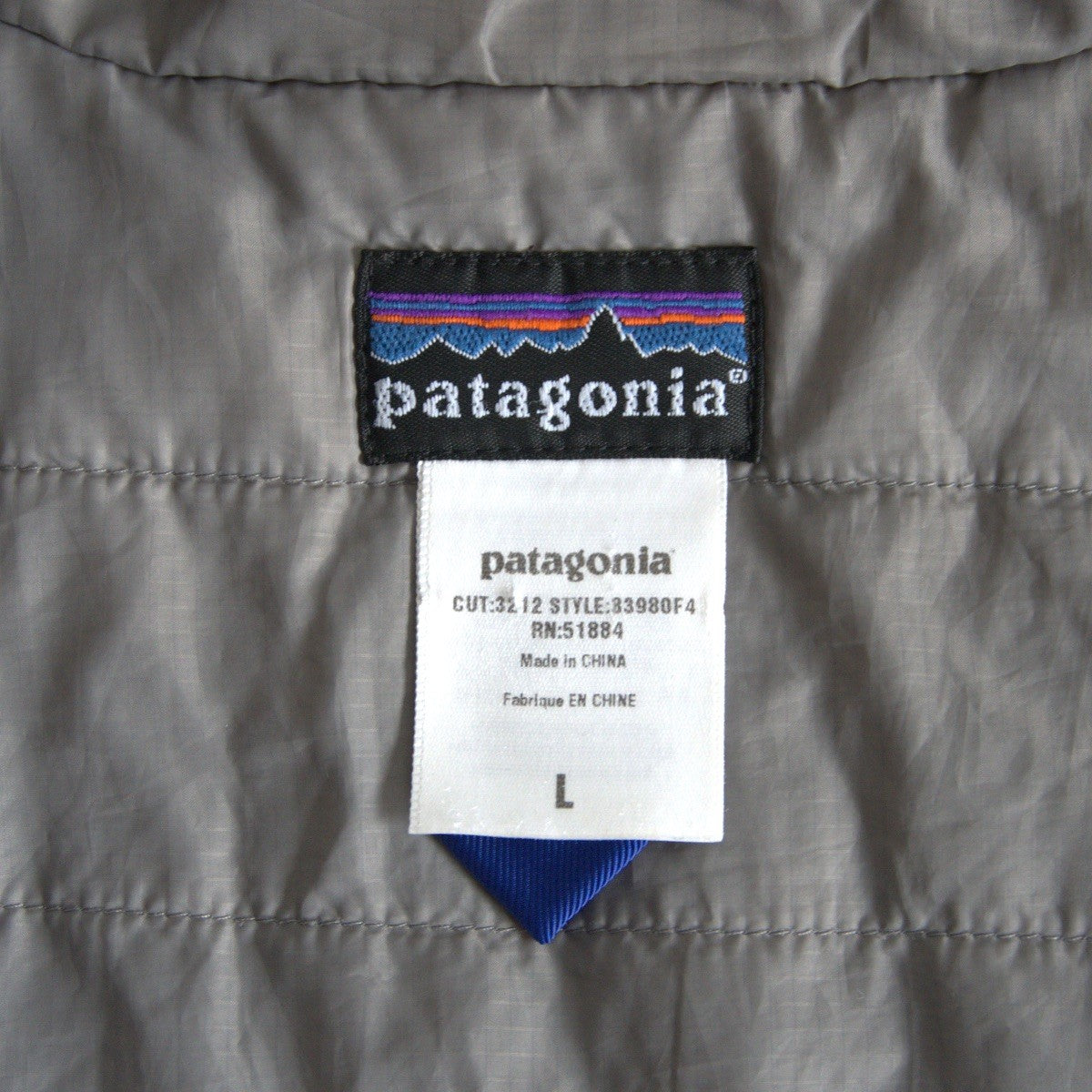 Patagonia 00S Puffball Pullover Jacket Blue Size L