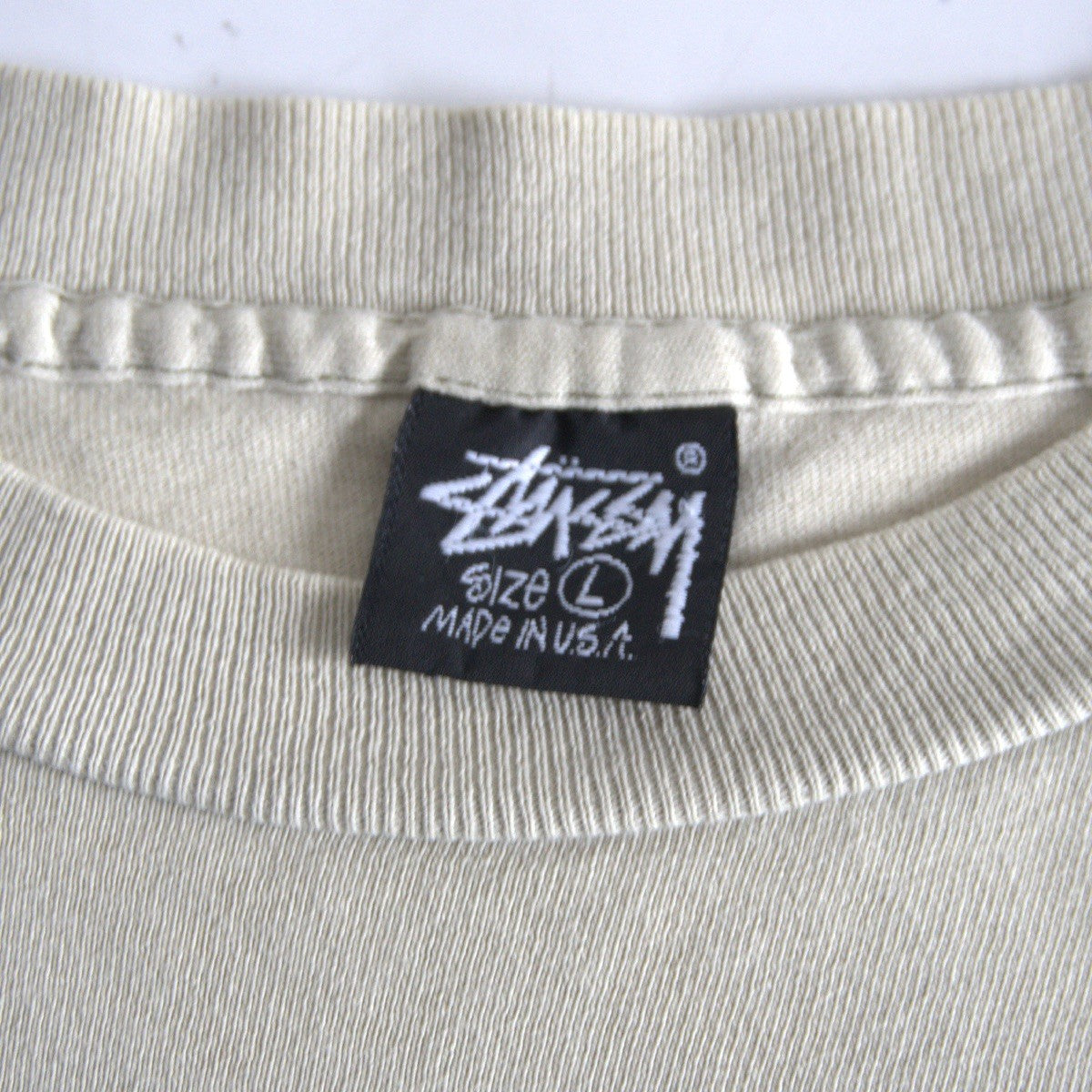 Stussy 80S Double-sided print T-shirt Size L