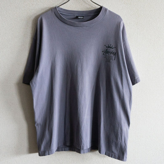 Stussy 90S Double-sided print T-shirt Size XL