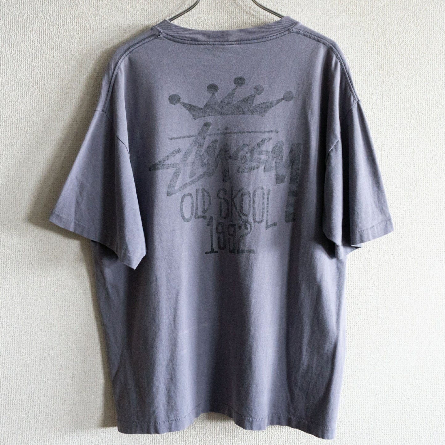Stussy 90S Double-sided print T-shirt Size XL