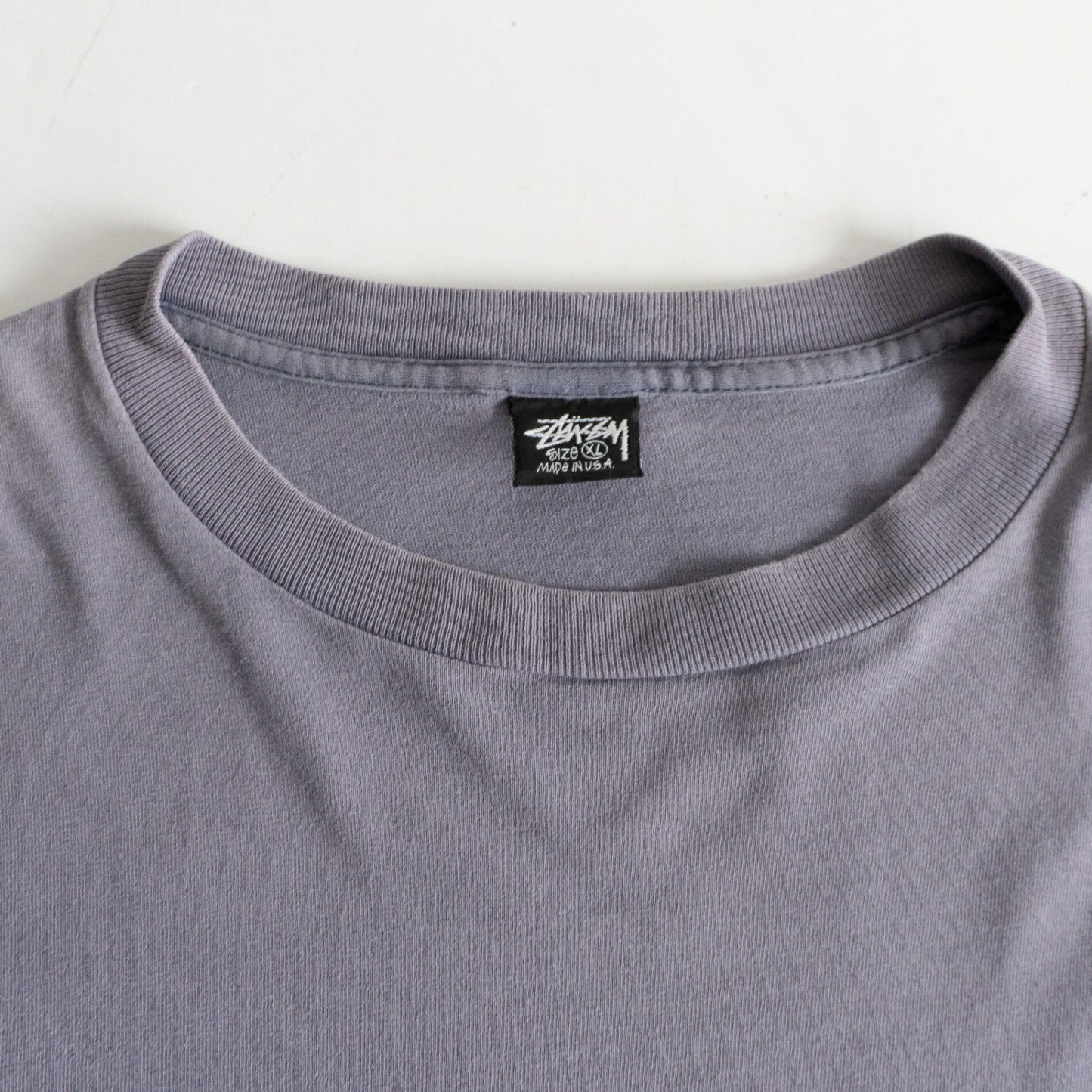 Stussy 90S Double-sided print T-shirt Size XL