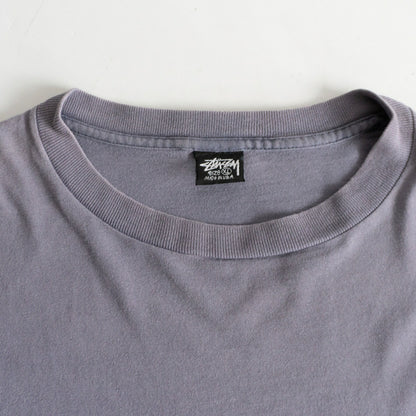 Stussy 90S Double-sided print T-shirt Size XL