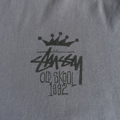 Stussy 90S Double-sided print T-shirt Size XL