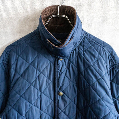 POLO RALPH LAUREN Corduroy Collar Quilted Jacket Navy Size M