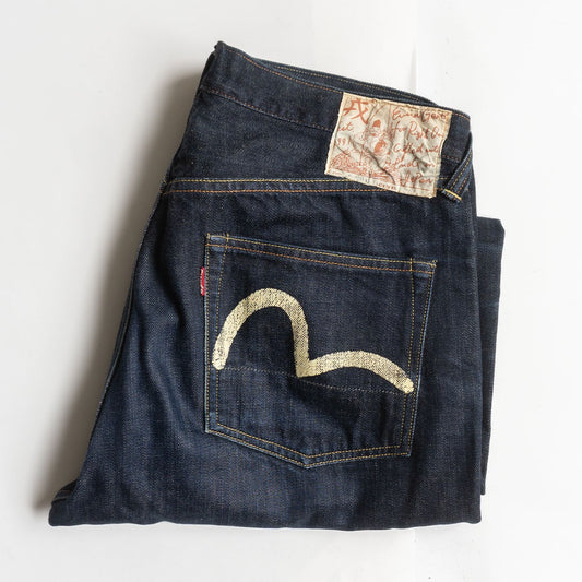 Evisu WAREHOUSE Collaboration Denim Pants Size 34