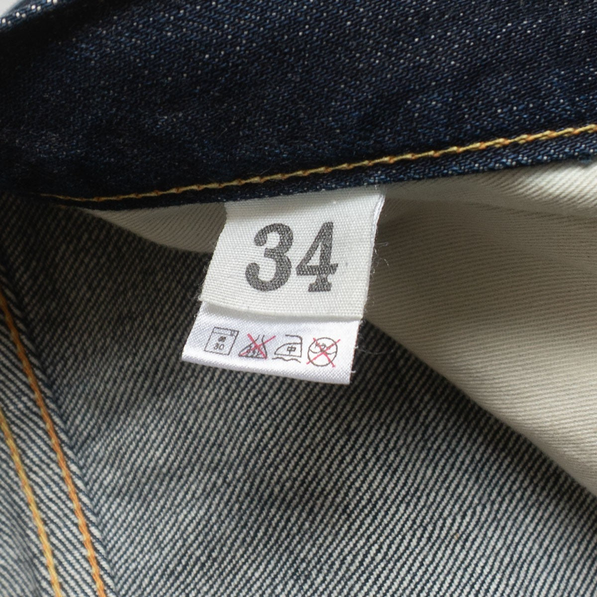 Evisu WAREHOUSE Collaboration Denim Pants Size 34