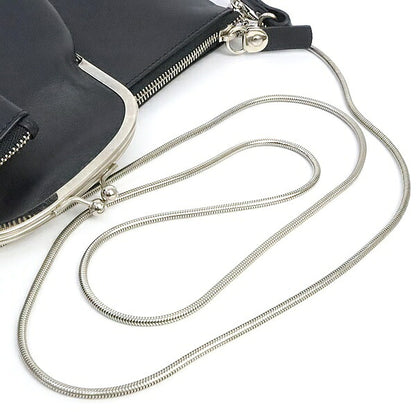 Maison Margiela Leather 2-Way Frame Bag Black Size ONE SIZE