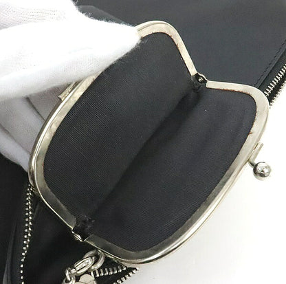 Maison Margiela Leather 2-Way Frame Bag Black Size ONE SIZE