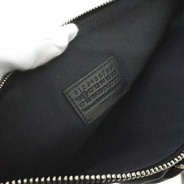 Maison Margiela Leather 2-Way Frame Bag Black Size ONE SIZE