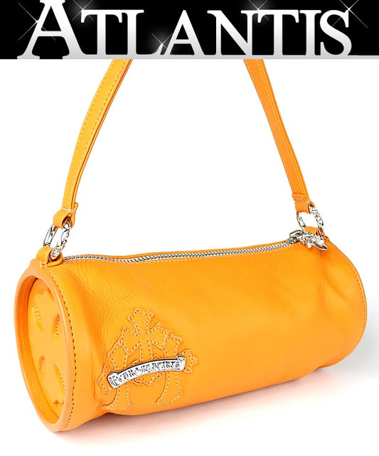 CHROME HEARTS Cemetery Scroll Mini Bag Orange Size ONE SIZE