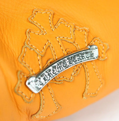CHROME HEARTS Cemetery Scroll Mini Bag Orange Size ONE SIZE