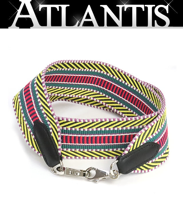 HERMES Bandoulière Sangle Caval 50mm Strap Multicolor