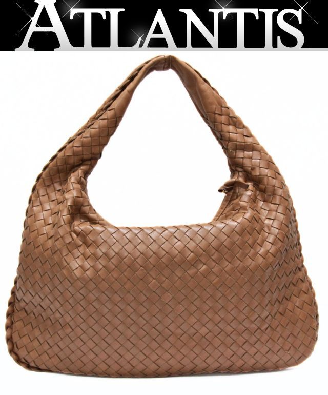 BOTTEGA VENETA Intrecciato Leather Bag Brown Size ONE SIZE