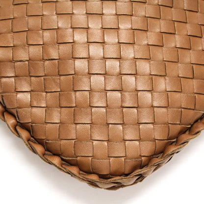 BOTTEGA VENETA Intrecciato Leather Bag Brown Size ONE SIZE