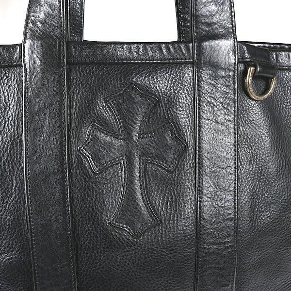 CHROME HEARTS UA 10th Anniv Leather Bag Black Size ONE SIZE
